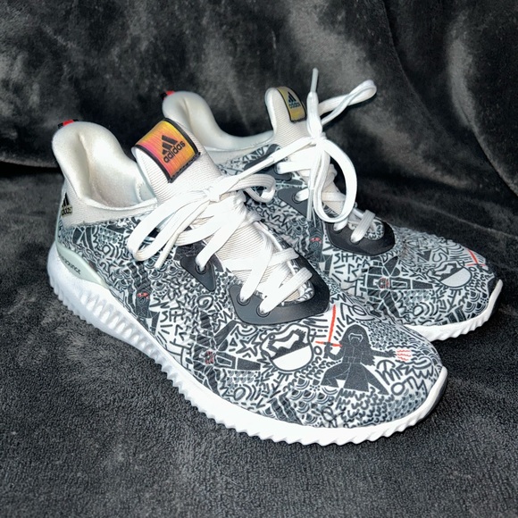 adidas Other - Adidas Alpha Bounce Limited Edition Star Wars Running Shoes Size 5